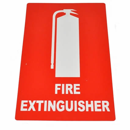 Fire Extinguisher ID Signs